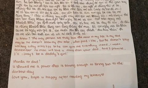 Con gái Hồng Đăng gây chú ý với bức thư tay gửi bố, ái nữ tuổi dậy thì được khen ra dáng Hoa hậu, sống tình cảm