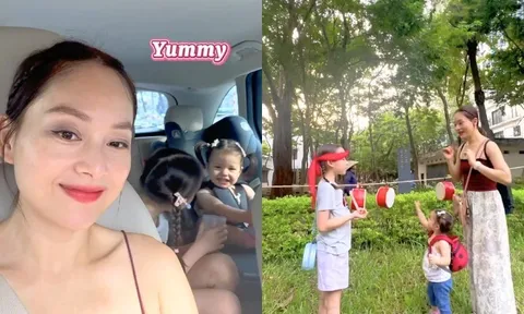 Cảnh Lan Phương chăm 2 ái nữ mà không có bảo mẫu, kiếm 7 tỷ/năm vẫn lo sợ chồng Tây giành quyền nuôi con