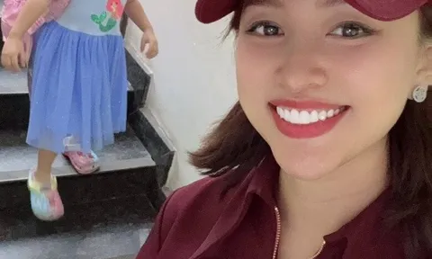 Diễn viên Nhật Ký Vàng Anh Vân Hugo choáng khi con đi học về được cô giáo tết kiểu tóc vừa đẹp vừa sáng tạo