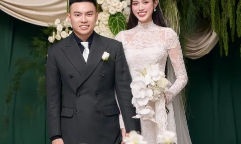 "Cô dâu nghìn tỷ" Đỗ Thị Hà được chồng thiếu gia lái siêu xe rước về dinh, làm lễ cưới lớn nhất Quảng Trị