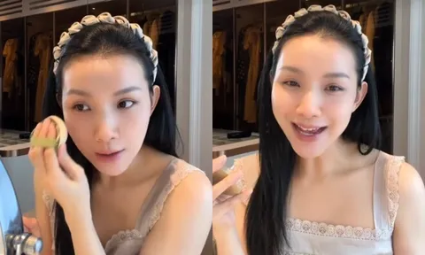 Hoa hậu Thùy Lâm sinh 2 con cao vống như bản sao của chồng Tiến sĩ, thừa nhận không trẻ "tự nhiên" ở tuổi U40