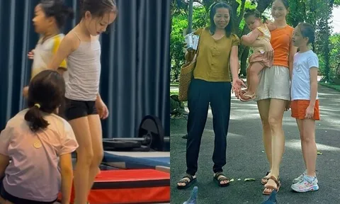 Sao Việt 24h: Lan Phương tự hào khoe con gái lai Tây càng lớn càng xinh xắn, cặp chân dài được thừa hưởng của bố cao 2m