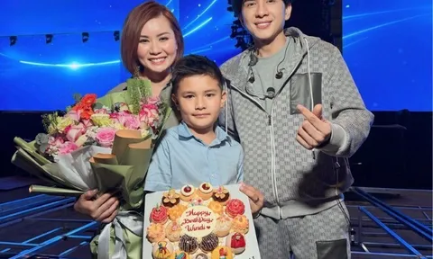 Đan Trường mừng sinh nhật vợ cũ, khoác tay nhau như một gia đình bảo sao được khuyên "nối lại tình xưa"