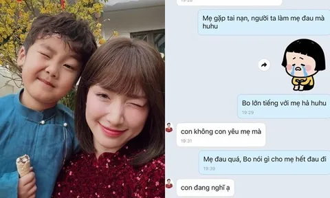 Sao Việt 24h: Hòa Minzy xúc động trước tin nhắn "mắng yêu" của con trai 6 tuổi, Pha Lê vào bình luận bị chê kém duyên