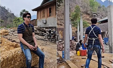 "Tổng tài" nhà giàu gây sốt trên VTV ngoài đời là người Mường, đang xây cơ ngơi bề thế giữa núi rừng