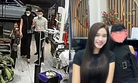 Mê cách chồng Đỗ Thị Hà yêu chiều vợ, thiếu gia tập đoàn nghìn tỷ cũng phải ngồi chờ "nóc nhà" làm tóc như thường