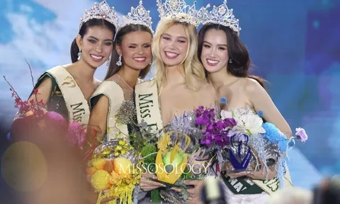 Ngoại ngữ đáng nể của mỹ nhân Việt vừa đăng quang Á hậu Miss Earth, dân mạng "réo tên" 2 Hoa hậu từng "vượt mặt"