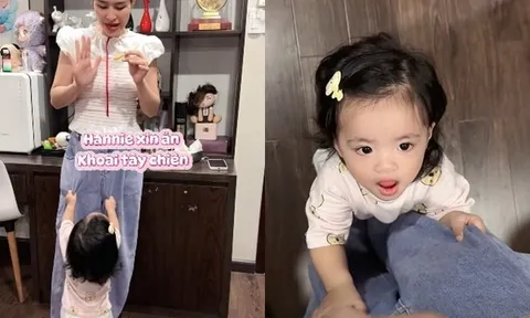 Sao Việt 24h: Con gái út Đông Nhi 1 tuổi bắt chước cả sở thú chỉ vì đồ ăn, biểu cảm khiến dân mạng "tan chảy"