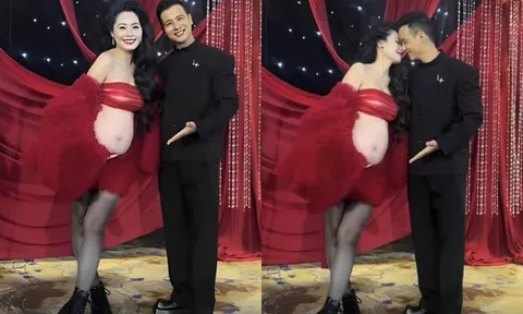 Thanh Hiền - vợ cũ Gia Bảo mang thai lần 2 sau khi công khai chồng mới, bé Grammy "lên chức" chị gái