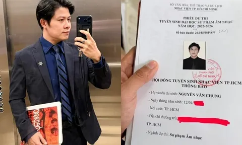 Nhạc sĩ Nguyễn Văn Chung thi sư phạm âm nhạc ở tuổi 48, từng bị nói "có bằng cấp gì mà đến trường dạy"