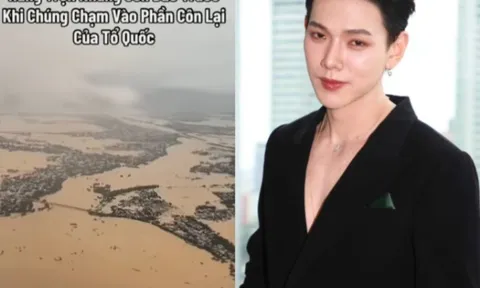 Diễn viên Thái Lan gây xúc động khi chia sẻ video lũ lụt tại Việt Nam: Nam thần cao 1m8, từng làm bồi bàn kiếm sống