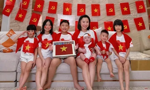 Mỹ nhân Hà Nội 9 năm đẻ liên tiếp 6 con dù mắc bệnh khó sinh, 37 tuổi làm mẹ đơn thân đẹp mơn mởn