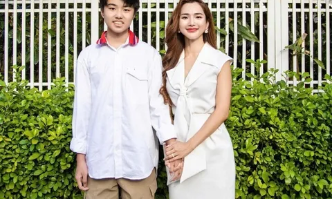 Vợ Ưng Hoàng Phúc thương con trai năm đầu tiên không có mẹ ở cạnh, quý tử cao ngưỡng 1m9 nay tự lập ở Mỹ