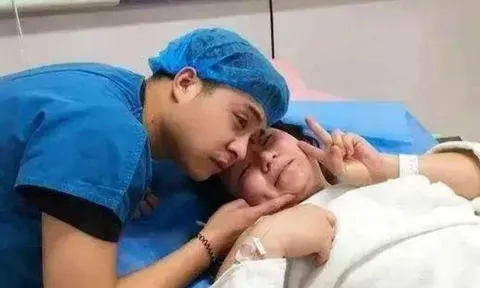 Nhập viện chuẩn bị đẻ, sản phụ câm điếc giấu chồng đưa bác sĩ một mảnh giấy khiến ê-kíp bật khóc