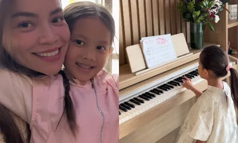 Con gái duy nhất của Hồ Ngọc Hà mới 5 tuổi đã "tài sắc vẹn toàn", ngồi luyện thanh khoe chất giọng khàn y hệt mẹ