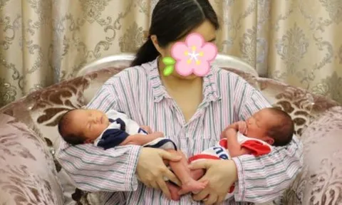 Vợ đẻ cùng lúc hai con trai, chồng rối rít cảm ơn, cái kết bác sĩ lắc đầu: “Các bé không phải sinh đôi”