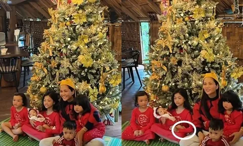 Con gái của H'Hen Niê khoe chân dài, nằm ngoan khi chụp ảnh, gia đình người Ê Đê đứng hát, cổ vũ hết mình