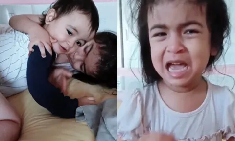 Con gái lai Ấn của Võ Hạ Trâm khóc nức nở vì bị em trai "tác động", cách xử lý của mẹ bỉm đáng khen ngợi