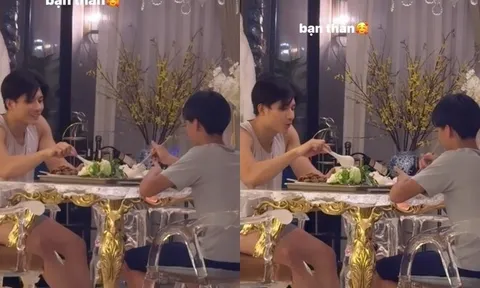 Lệ Quyên tiết lộ khung cảnh riêng tư của con trai riêng và Lâm Bảo Châu, được tình trẻ kém 12 tuổi chiều chuộng "cười tít mắt"