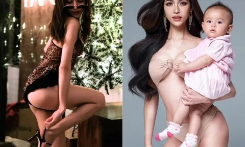 Tình trạng hiện tại của hoa hậu 10X bị tước vương miện vì mang bầu: Đã sinh con, body sau sinh gây “nhức mắt”