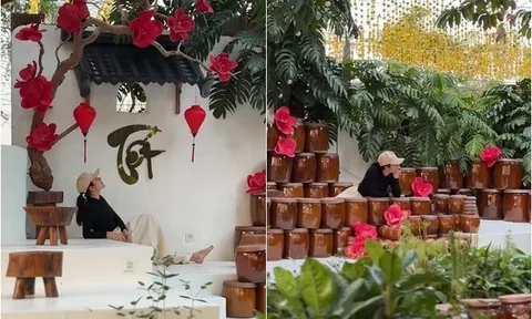 Chưa đến Tết, cơ ngơi 50.000m2 của Vân Trang ở Đồng Tháp đã siêu lung linh: Nữ đại gia leo trèo, "xào" lại đồ cũ