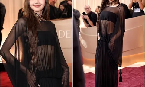 Quả Cầu Vàng 2026: Lisa (Blackpink) mặc "nửa kín nửa hở", Leonardo DiCaprio bị "réo" chuyện ôm cúp trước khi bạn gái 30 tuổi