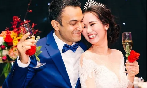 Võ Hạ Trâm kỷ niệm 7 năm cưới đại gia Ấn Độ, gọi ông xã là người chồng, người cha tuyệt vời