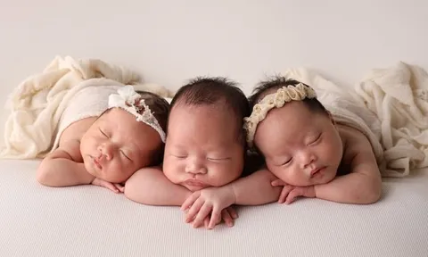 Đang ở Nhật thì có thai, cô gái Hải Phòng điếng người khi bác sĩ thông báo sinh 3 tự nhiên, 1 trai 2 gái