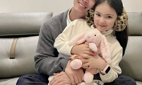 Diện mạo con gái lai Tây ít người biết của Song Luân: xinh như Hoa hậu, mắt to, da trắng sáng cuốn hút