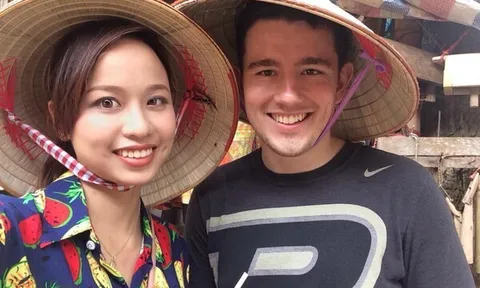 Gái xinh Hà Nội phải lòng chàng trai Mỹ, về làm dâu được mẹ chồng cưng chiều, tâm đắc nuôi con ở Mỹ quá tốt