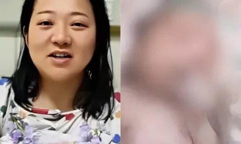 Nhập viện vì trúng gió, cổ tử cung cô gái bất ngờ mở to rồi đẻ con, không hề biết đang mang bầu