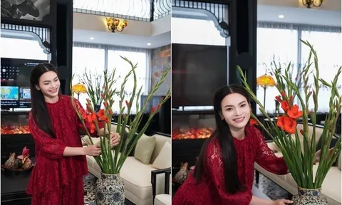 Nữ NSND trẻ nhất Việt Nam cùng chồng đón Tết trong căn nhà mới ở khuôn viên biệt phủ 10.000m2