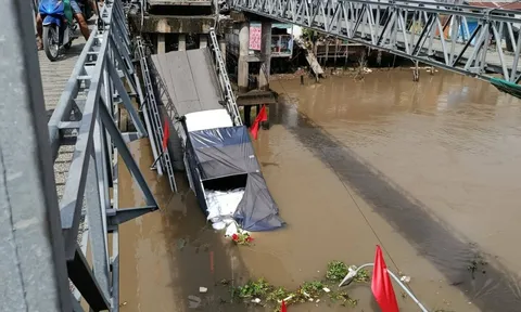 Cầu 8 tấn ở Cần Thơ đổ sập, xe chở gạo rớt sông: Tình trạng nạn nhân ra sao?