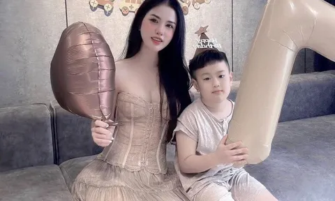 DV Việt Anh mừng sinh nhật 9 tuổi của con trai, vợ cũ hot girl cũng đăng dòng trạng thái gây chú ý