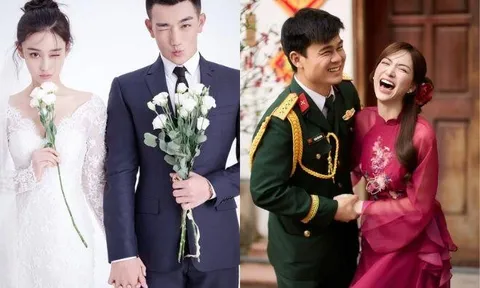 Hôn nhân của tình địch Phạm Băng Băng giống hệt Hòa Minzy: Cùng là mỹ nữ - quân nhân, bén duyên từ show truyền hình