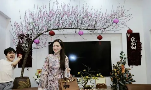 Bên trong biệt thự 5 tầng bề thế của Hòa Minzy, nơi Đại úy Thăng Văn Cương thường về để chăm sóc con