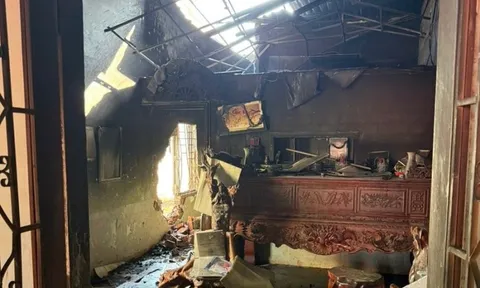 Hiện trường vụ hỏa hoạn Gia Lai: Lửa thiêu rụi tài sản, hai trẻ nhỏ tử vong thương tâm