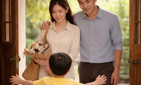 Ra mắt nhà chồng sắp cưới, con riêng của anh xoa bụng tôi nói đúng 7 từ, tôi chết lặng giữa mâm cơm