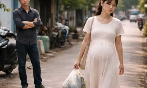 5 năm ly hôn, tình cờ gặp vợ cũ đứng phát tờ rơi, tôi và vợ 2 định mỉa mai thì có người gọi: “Chào giám đốc”