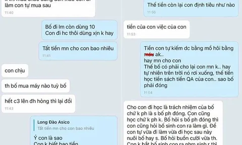 Bố đơn thân nuôi con 12 năm, đọc tin nhắn của đứa trẻ khi đòi mua điện thoại mới ai nấy sững sờ