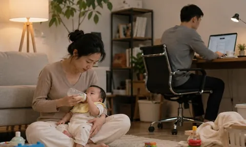 Chồng tăng ca về đến nhà 11 giờ đêm, nghe tiếng đàn ông trong phòng ngủ, đẩy cửa vào thấy vợ liền đứng không vững