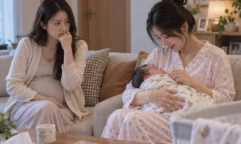 Thương bạn thân mang bầu nên tôi hết lòng chăm sóc, ngày cô ấy sinh, nhìn mặt đứa trẻ tôi đứng không vững