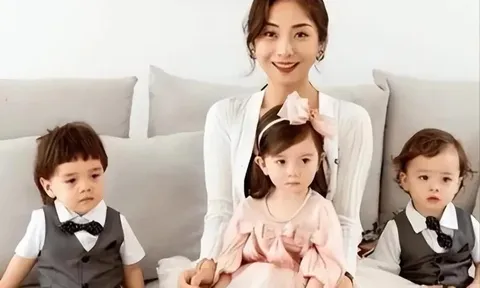 Mỹ nhân chi 2 tỷ đồng sang Thái thụ tinh nhân tạo sinh 3 con lai, diện mạo những đứa trẻ 7 tuổi gây bất ngờ