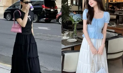 Bí quyết diện chân váy dài theo phong cách old money: Vừa sang chảnh, vừa kéo chân dài miên man