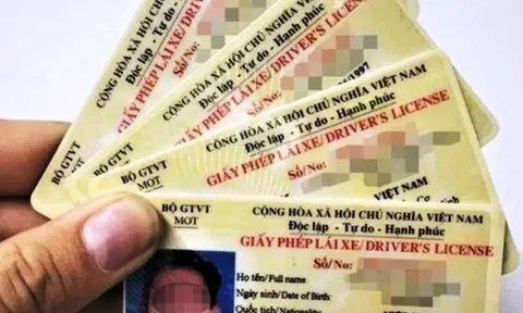 Bộ Công an đề xuất thay đổi 3 hạng giấy phép lái xe