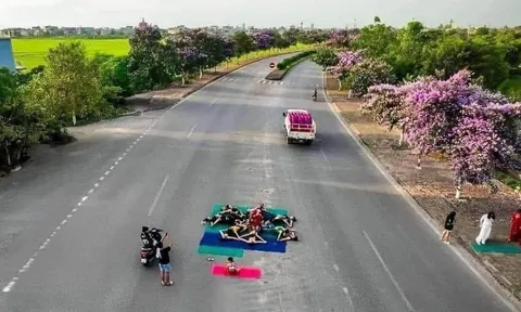 Nằm giữa đường tập yoga: “Xử phạt hành chính vẫn còn nhẹ”