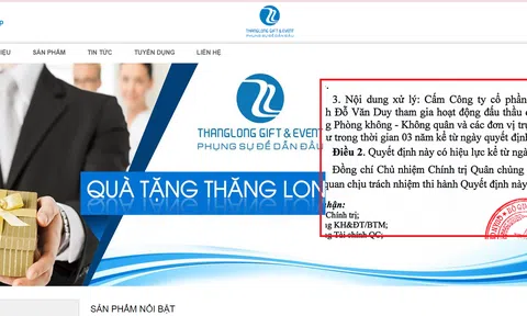 Liên danh HKD Đỗ Văn Duy – Kara Việt Nam bị cấm thầu vì gian lận