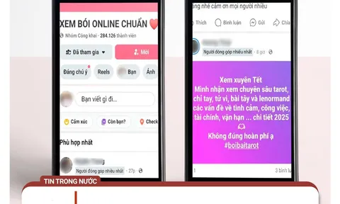 Cẩn trọng trước chiêu trò lừa đảo xem bói online dịp đầu năm 2025