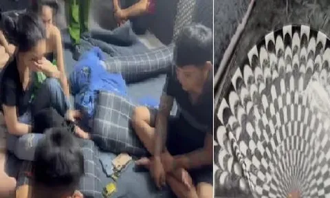 Công an ập vào ngôi nhà không số, 5 nữ 4 nam đang làm điều không thể tha thứ