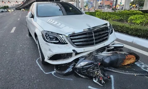 Một nạn nhân tử vong sau cú đạp ga của nữ tài xế Mercedes, kết quả nồng độ cồn vượt quá 0,4mg/l khí thở